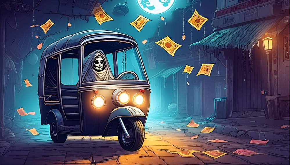 The Greedy Auto-Rickshaw Ghost